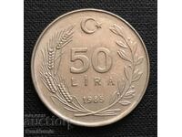 Τουρκία. 50 λίρες 1985