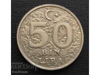 Curcan. 50.000 de lire sterline 1999