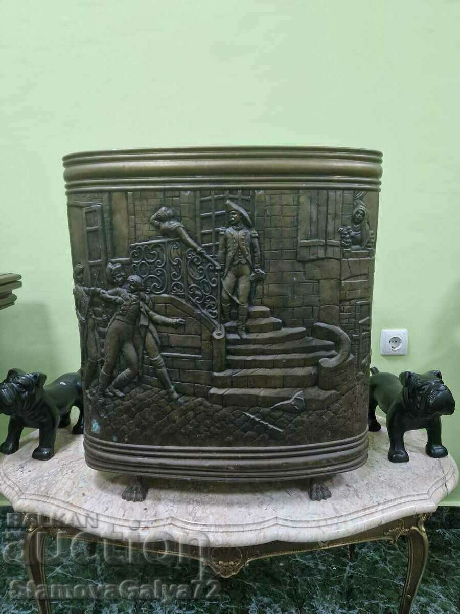 Unique Large Antique Dutch Umbrella Stand