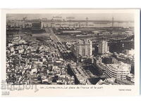 Morocco-Casablanca-Place de France and the harbor-c.1960