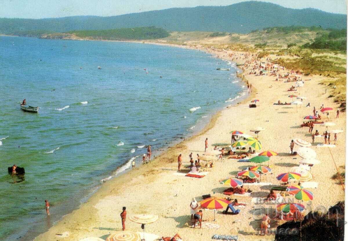 Old postcard - Arcutino, The Beach