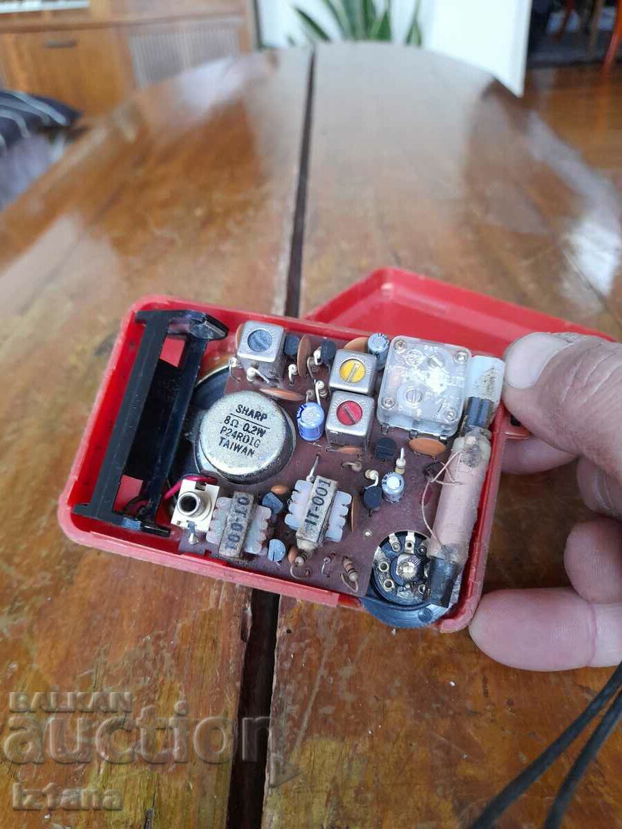 Radio vechi, receptor radio Sharp - 5 Radio vechi, receptor radio Sharp - 5