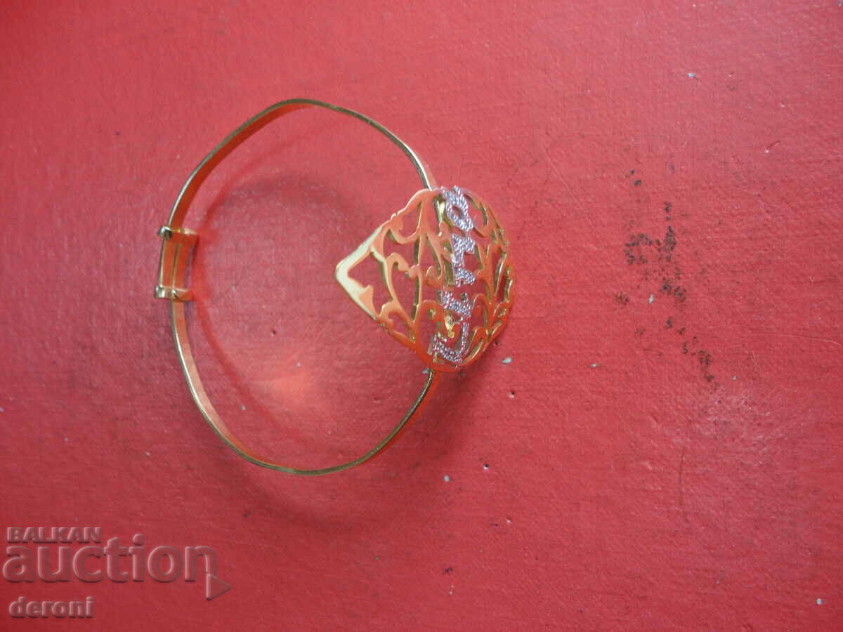 Gold-plated bracelet with Lina stones - 5
