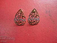 Gorgeous gold plated earrings Lina stone earrings