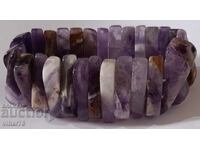 stretch bracelet with amethyst