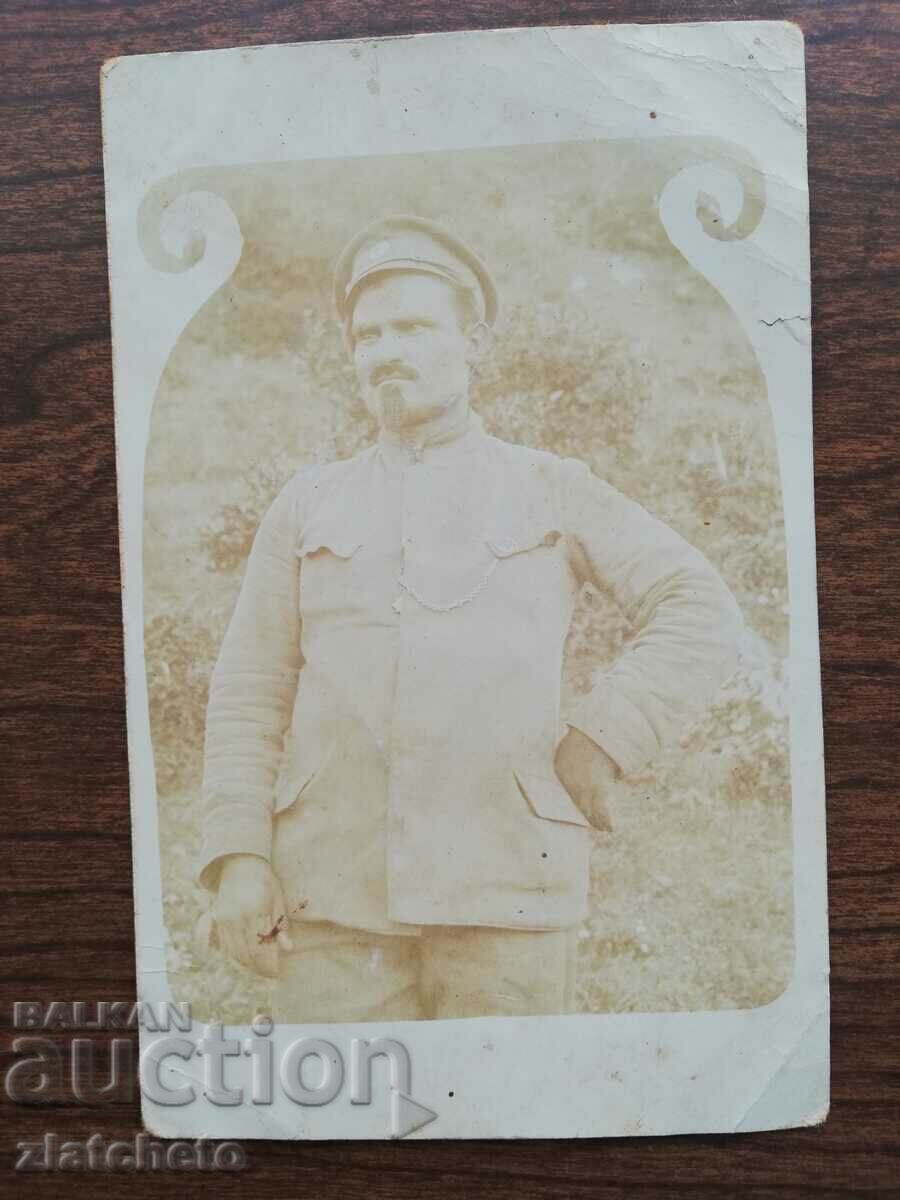 Foto veche Regatul Bulgariei - medic militar PSV, paramedic