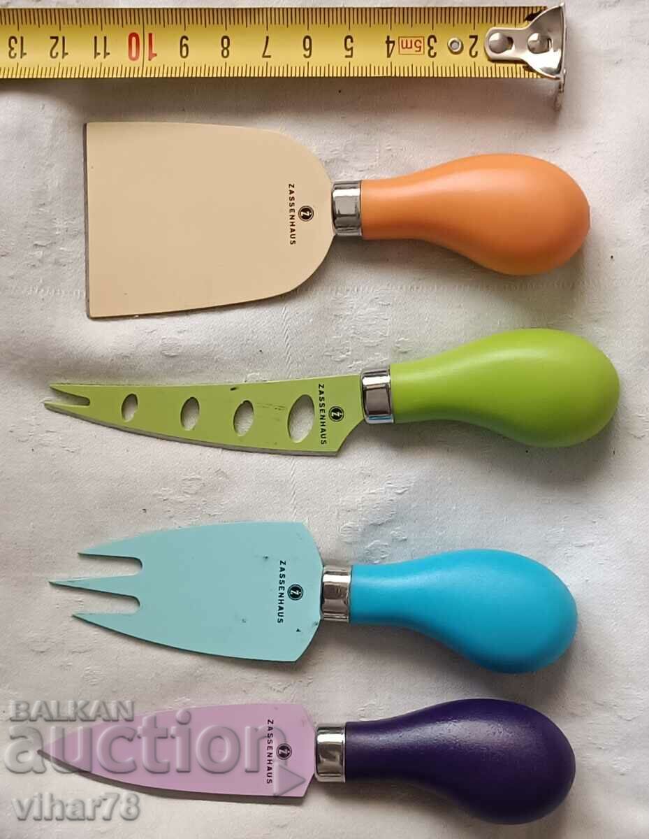 Four-piece cheese serving set -zassenhaus with price 69.99 BGN | € 35.79