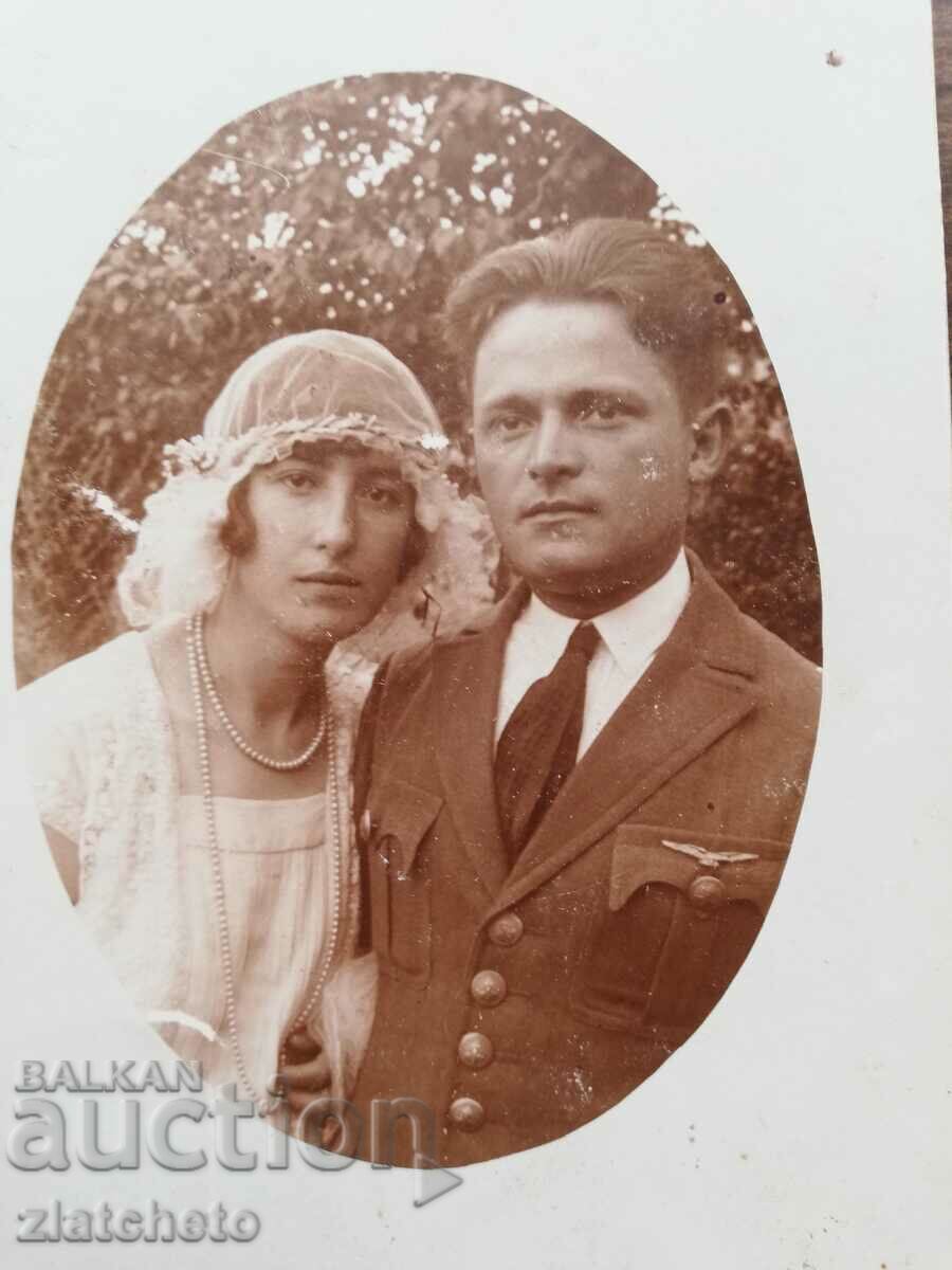 Old photo Kingdom of Bulgaria - aviator Kazanlak with price 10.00 BGN | € 5.11 Old photo Kingdom of Bulgaria - aviator Kazanlak with price 10.00 BGN | € 5.11