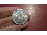 Congo 1965 10 francs - excellent Lion - Aluminum - 30mm