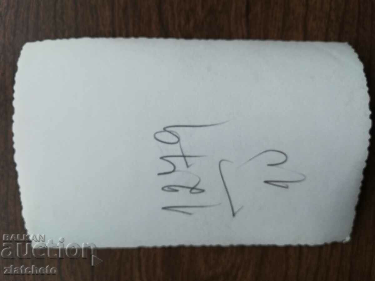 Auction Old photo Kingdom of Bulgaria - aviator in front of Bankya bath Auction Old photo Kingdom of Bulgaria - aviator in front of Bankya bath