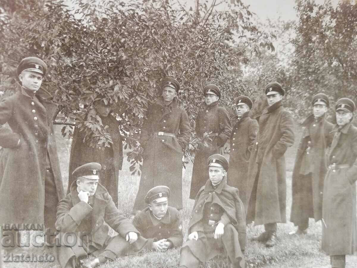Auction Old photo Kingdom of Bulgaria - Railway school park Auction Old photo Kingdom of Bulgaria - Railway school park