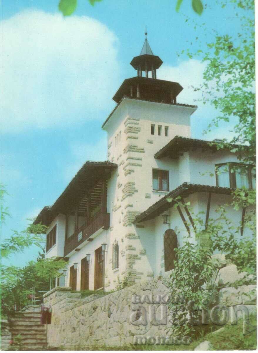 Old card - Tryavna, Tourist hut