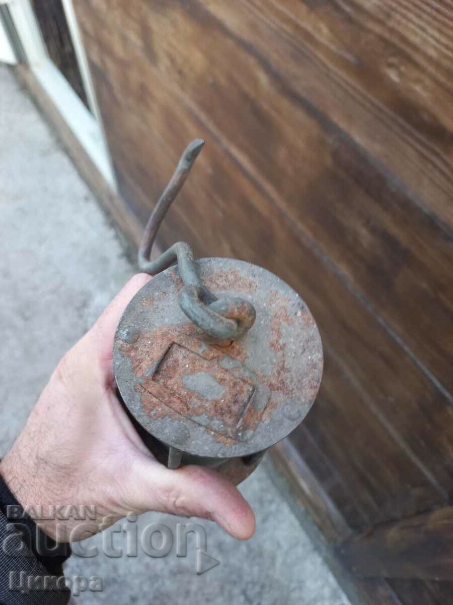 OLD MINER'S GAS LAMP WITH IGNITER - 5 OLD MINER'S GAS LAMP WITH IGNITER - 5