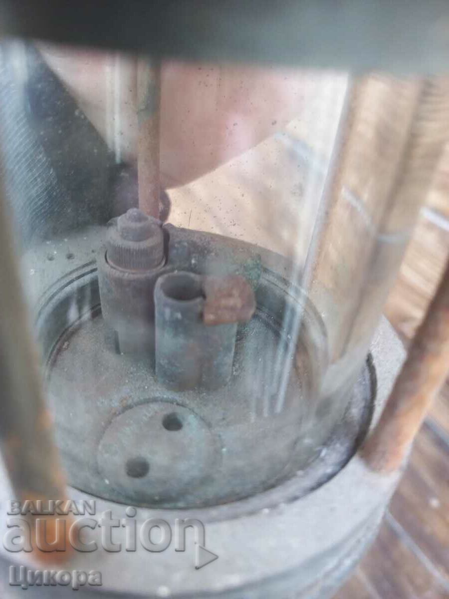 OLD MINER'S GAS LAMP WITH IGNITER - 6 OLD MINER'S GAS LAMP WITH IGNITER - 6