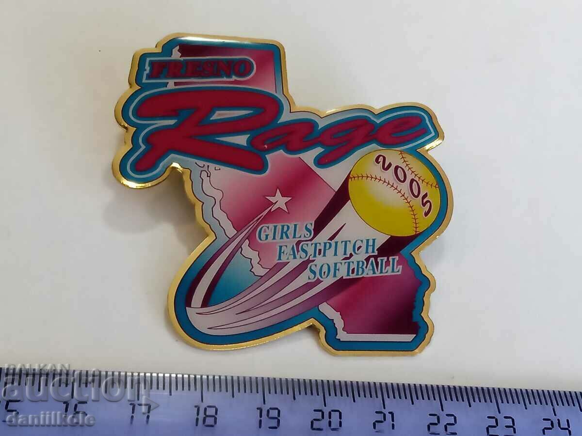 Auction *$*Y*$* USA BADGE PIN BASEBALL SOFTBALL - SUPER - RRR *$*Y*$* Auction *$*Y*$* USA BADGE PIN BASEBALL SOFTBALL - SUPER - RRR *$*Y*$*