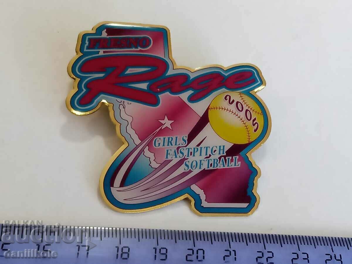 Delivery of *$*Y*$* USA BADGE PIN BASEBALL SOFTBALL - SUPER - RRR *$*Y*$* Delivery of *$*Y*$* USA BADGE PIN BASEBALL SOFTBALL - SUPER - RRR *$*Y*$*