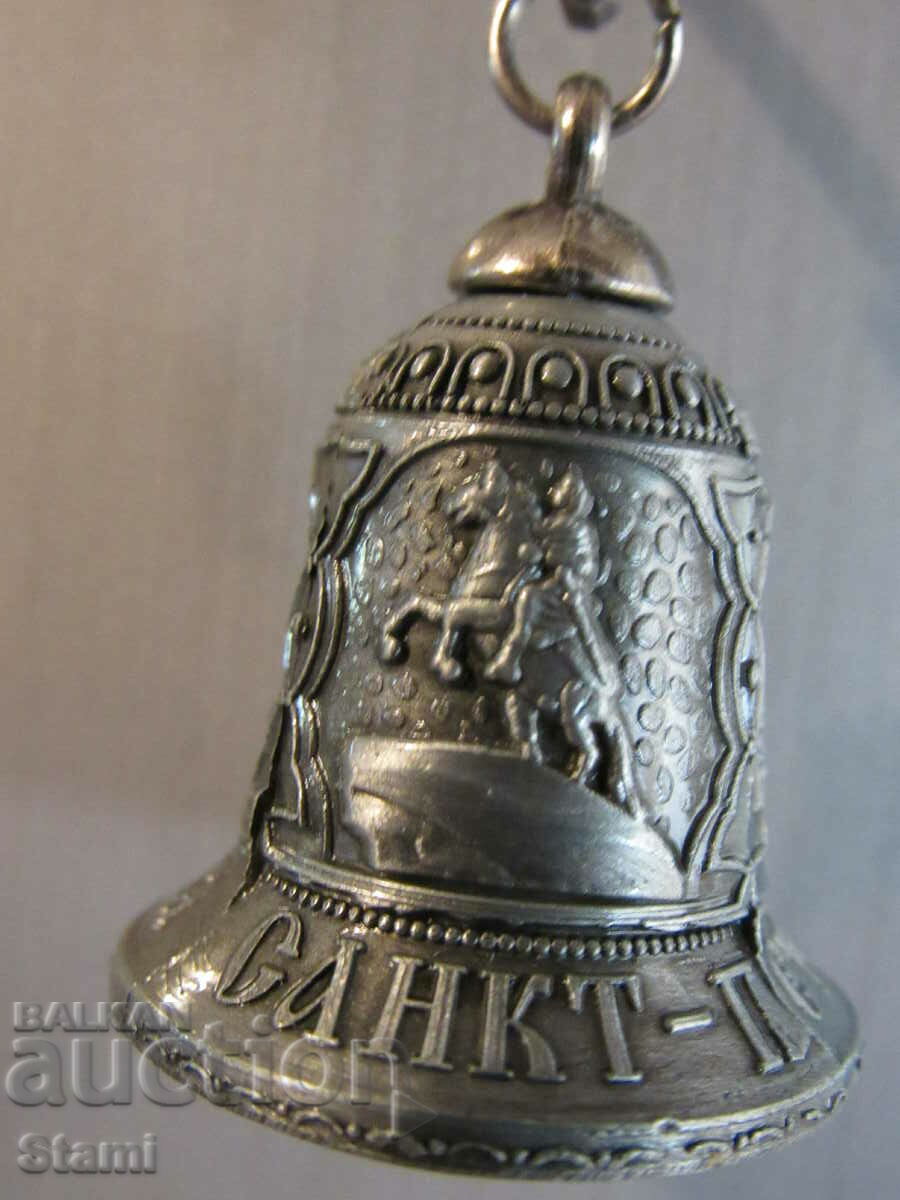 Metal bell magnet from St. Petersburg, Russia with price 16.50 BGN | € 8.44 Metal bell magnet from St. Petersburg, Russia with price 16.50 BGN | € 8.44