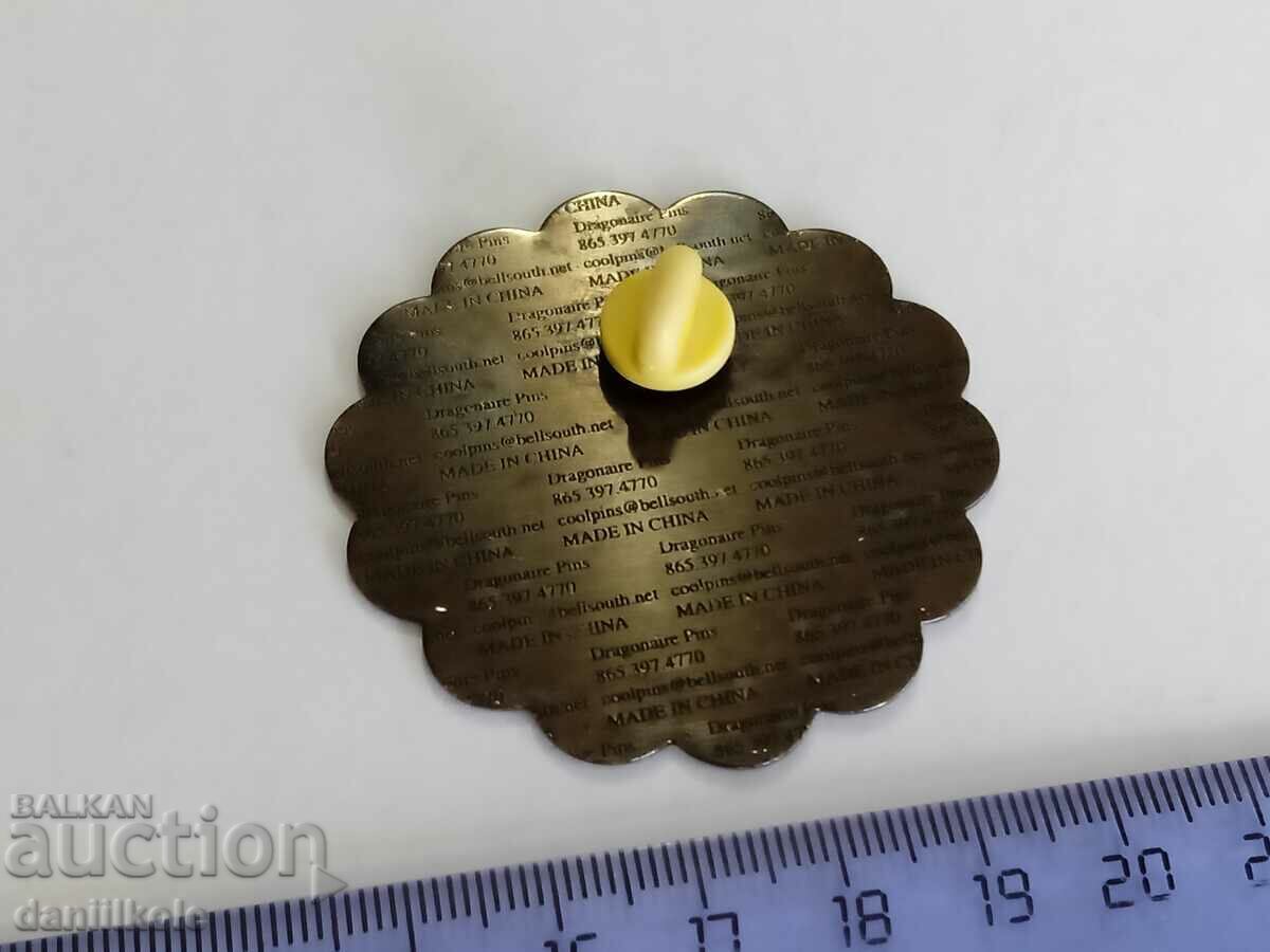 *$*Y*$* USA BADGE PIN BASEBALL SOFTBALL - SUPER - RRR *$*Y*$* - 7