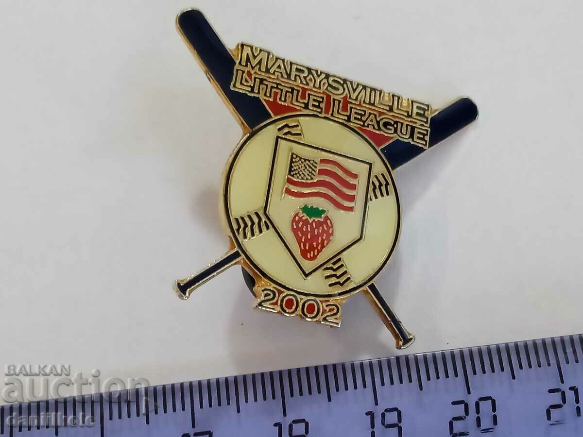 *$*Y*$* USA BADGE PIN BASEBALL SOFTBALL - SUPER - RRR *$*Y*$* with price 14.67 BGN | € 7.50 *$*Y*$* USA BADGE PIN BASEBALL SOFTBALL - SUPER - RRR *$*Y*$* with price 14.67 BGN | € 7.50