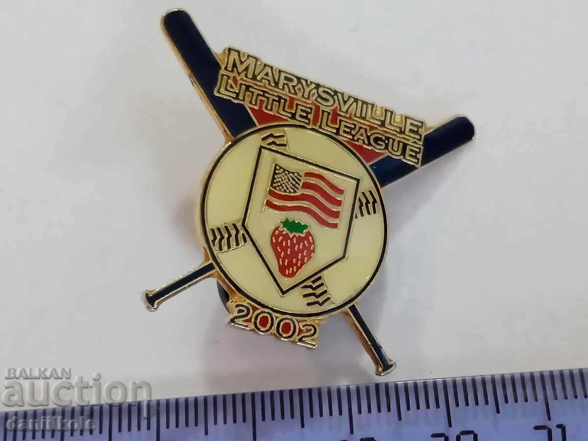 *$*Y*$* USA BADGE PIN BASEBALL SOFTBALL - SUPER - RRR *$*Y*$* *$*Y*$* USA BADGE PIN BASEBALL SOFTBALL - SUPER - RRR *$*Y*$*