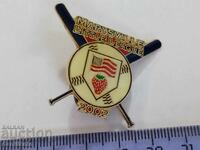 *$*Y*$* USA BADGE PIN BASEBALL SOFTBALL - SUPER - RRR *$*Y*$*