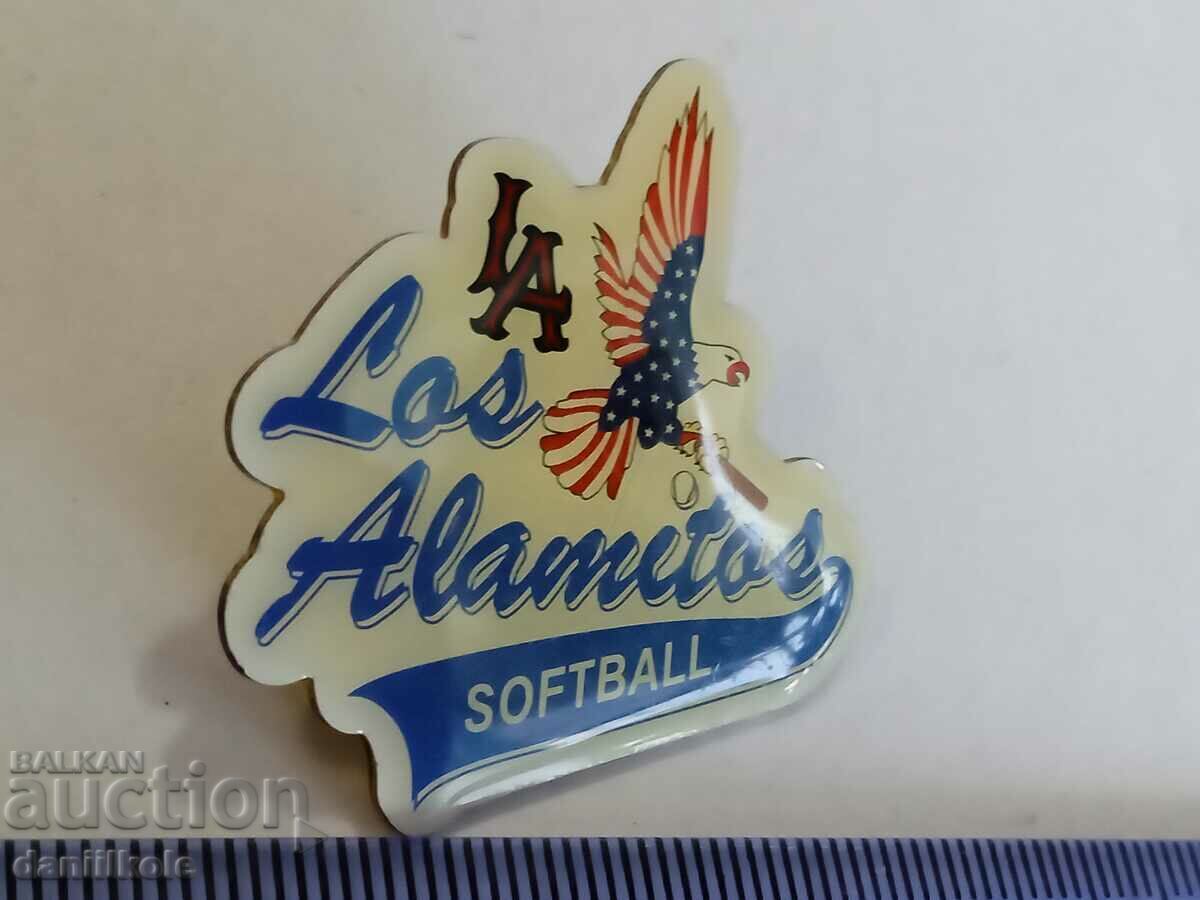 Delivery of *$*Y*$* USA BADGE PIN BASEBALL SOFTBALL - SUPER - RRR *$*Y*$*