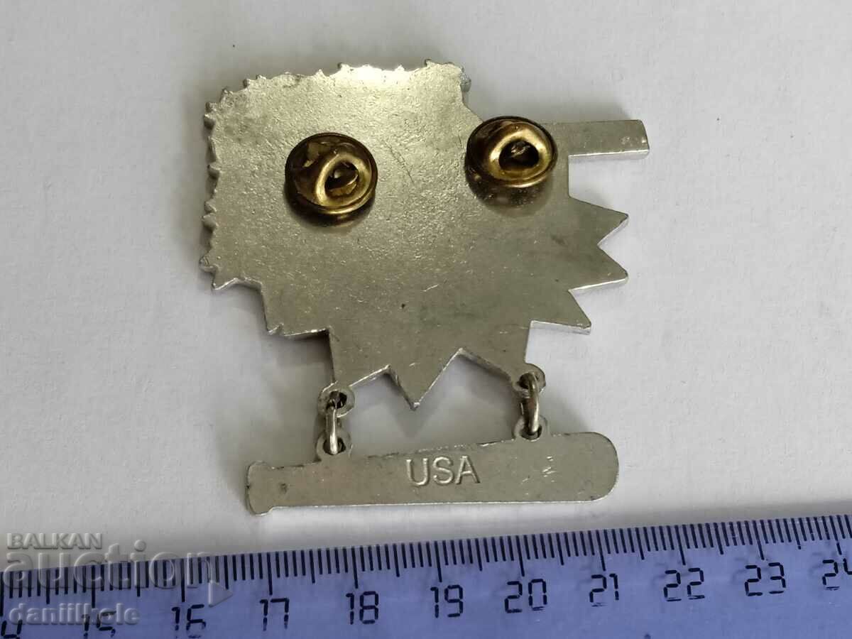 *$*Y*$* USA BADGE PIN BASEBALL SOFTBALL - SUPER - RRR *$*Y*$* - 6 *$*Y*$* USA BADGE PIN BASEBALL SOFTBALL - SUPER - RRR *$*Y*$* - 6