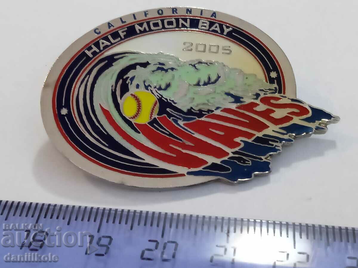 *$*Y*$* USA BADGE PIN BASEBALL SOFTBALL - SUPER - RRR *$*Y*$* with price 15.45 BGN | € 7.90 *$*Y*$* USA BADGE PIN BASEBALL SOFTBALL - SUPER - RRR *$*Y*$* with price 15.45 BGN | € 7.90