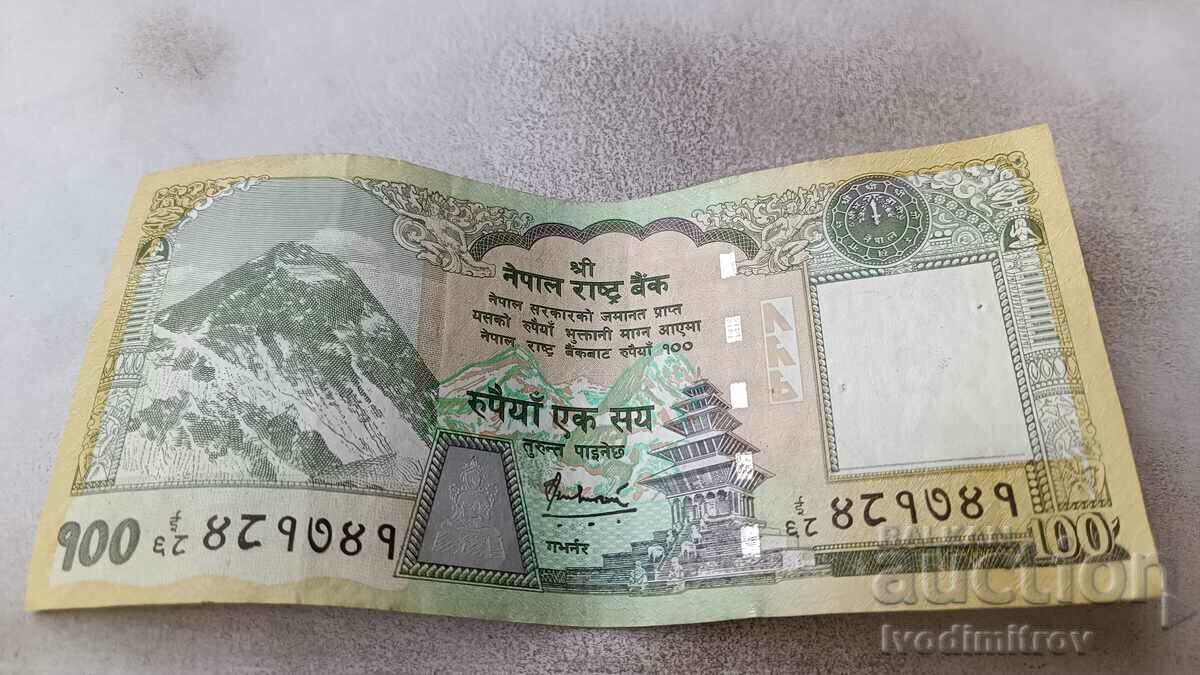 Nepal 100 de rupii