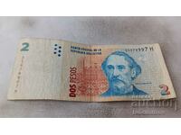 Argentina 2 pesos