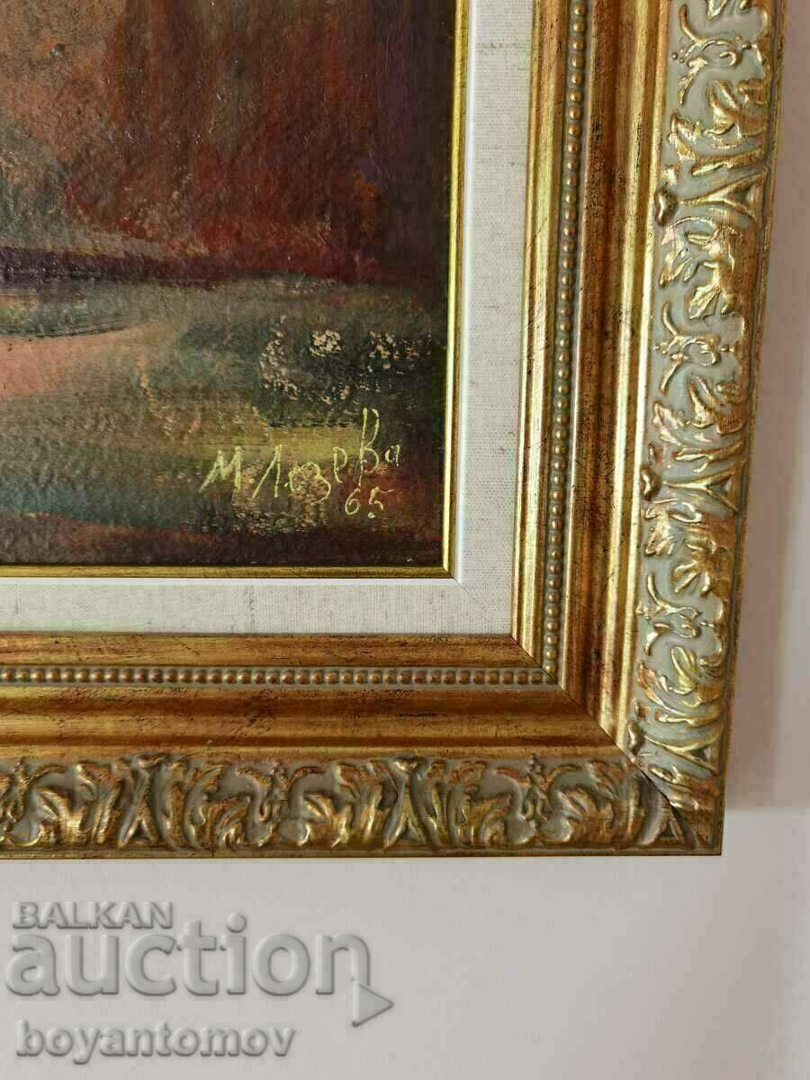 Delivery of Maria Lozeva, a wonderful painting of still life flowers, MBP Delivery of Maria Lozeva, a wonderful painting of still life flowers, MBP