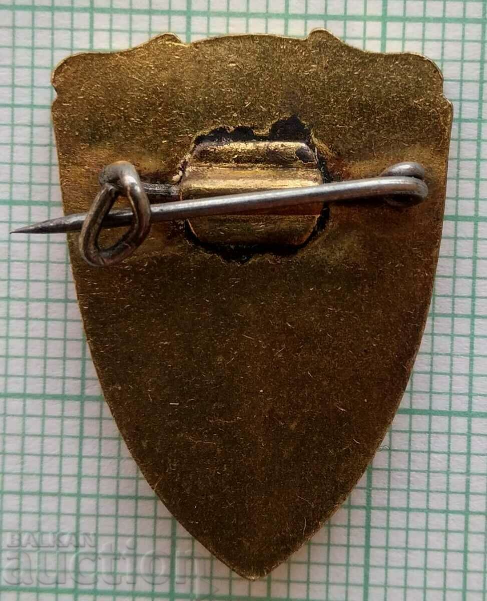 Auction 14768 Badge - coat of arms city of Ruse - bronze Auction 14768 Badge - coat of arms city of Ruse - bronze