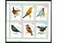 3632І Βουλγαρία 1987 - ωδικών πτηνών - ΔΕΛΤΙΟ BLOCK **