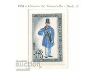 1968. Γαλλία. Ημέρα γραμματοσήμων.
