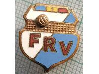 14786 - FRV Volleyball Federation of Romania - bronze enamel