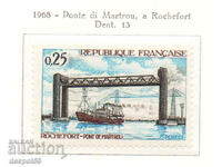 1968. France. Opening of the Martrou Bridge.