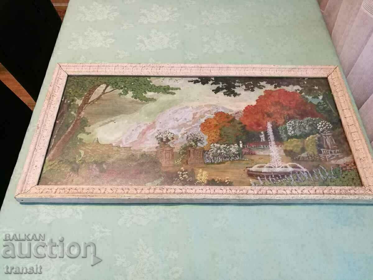 Livrarea Tablo, sticla pictata 1900 Livrarea Tablo, sticla pictata 1900