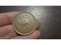 1950 Australia 1 penny - Cangur - md PERTH