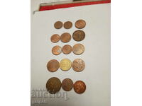LOT OF COINS - GERMANY - 15 pcs. - BGN 2.5