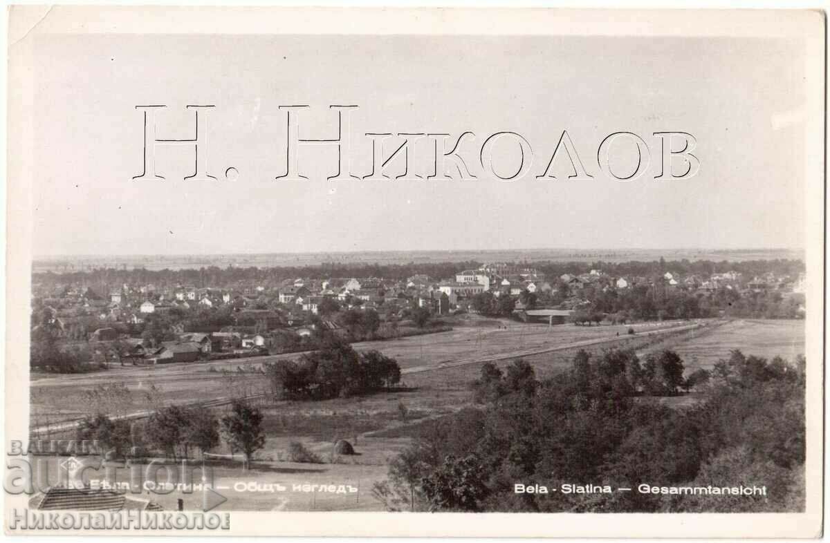 1939 OLD CARD WHITE SLATINA GENERAL APPEARANCE G620 1939 OLD CARD WHITE SLATINA GENERAL APPEARANCE G620