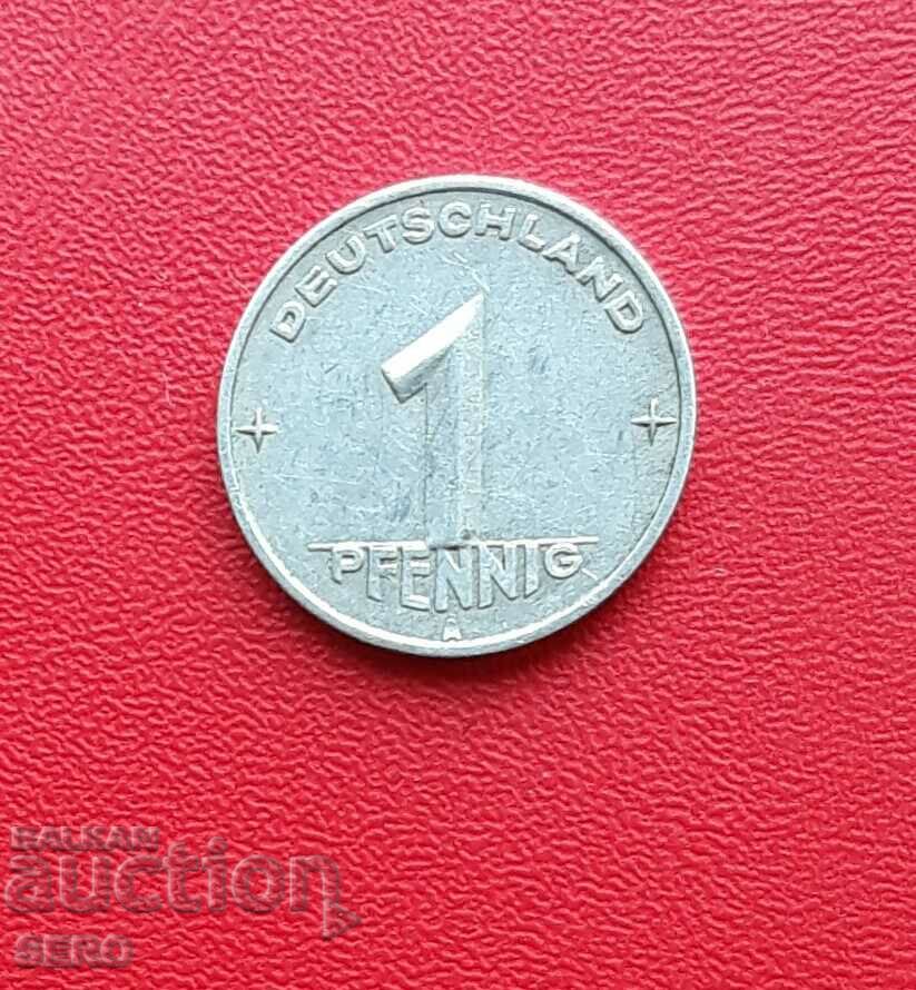 Germany-GDR-1 pfennig 1952 A-Berlin
