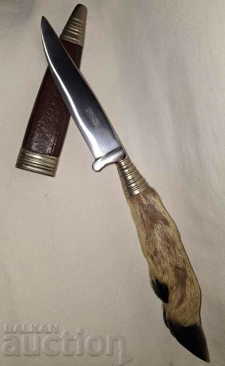Hunting knife with handle--Solingen Solingen