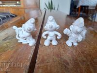 Old figurine, smurf figurines