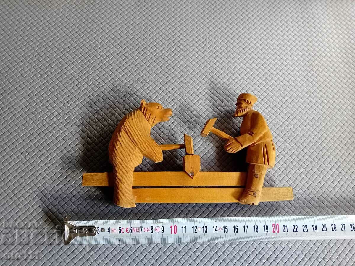 OLD WOODEN TOY with price 40.00 BGN | € 20.45 OLD WOODEN TOY with price 40.00 BGN | € 20.45