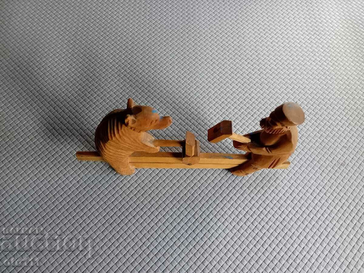 OLD WOODEN TOY - 6 OLD WOODEN TOY - 6