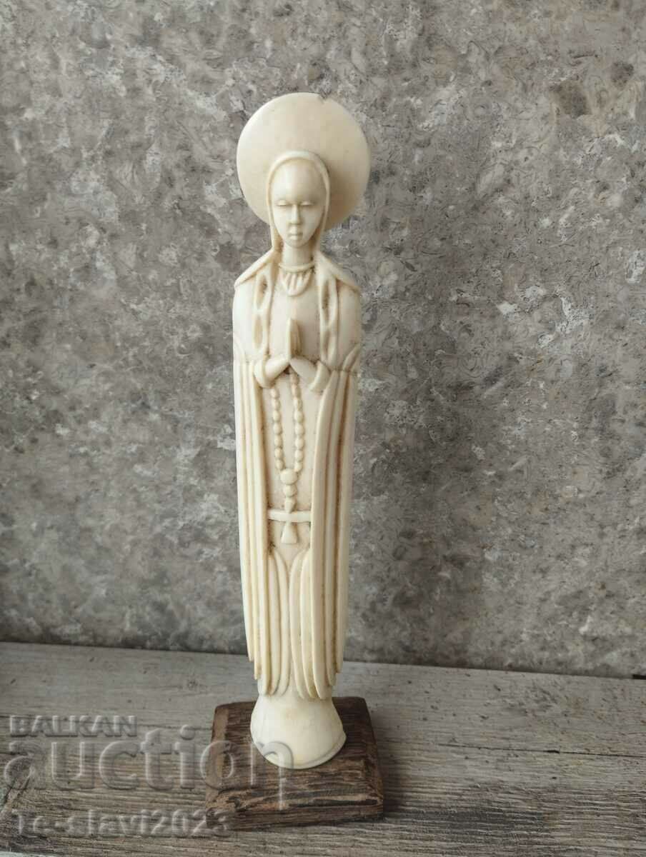 Veche figură religioasă - Fecioara Maria - fildeș