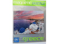 Puzzle cu magnet 3D din Grecia-seria-15