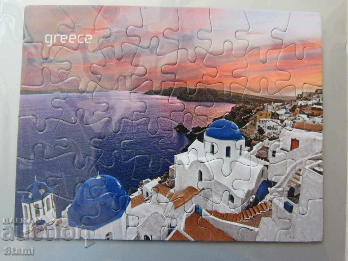 Auction  3D magnet puzzle from Greece-series-15