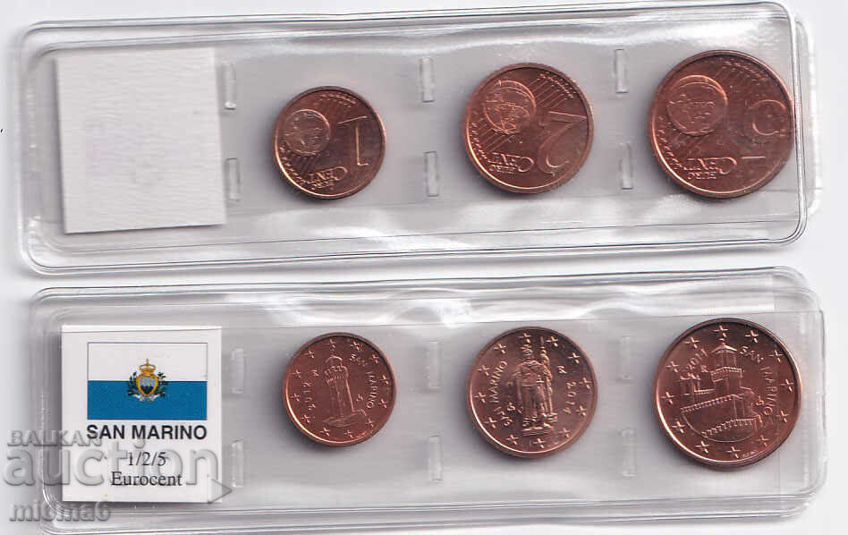San Marino coin set
