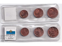 San Marino coin set